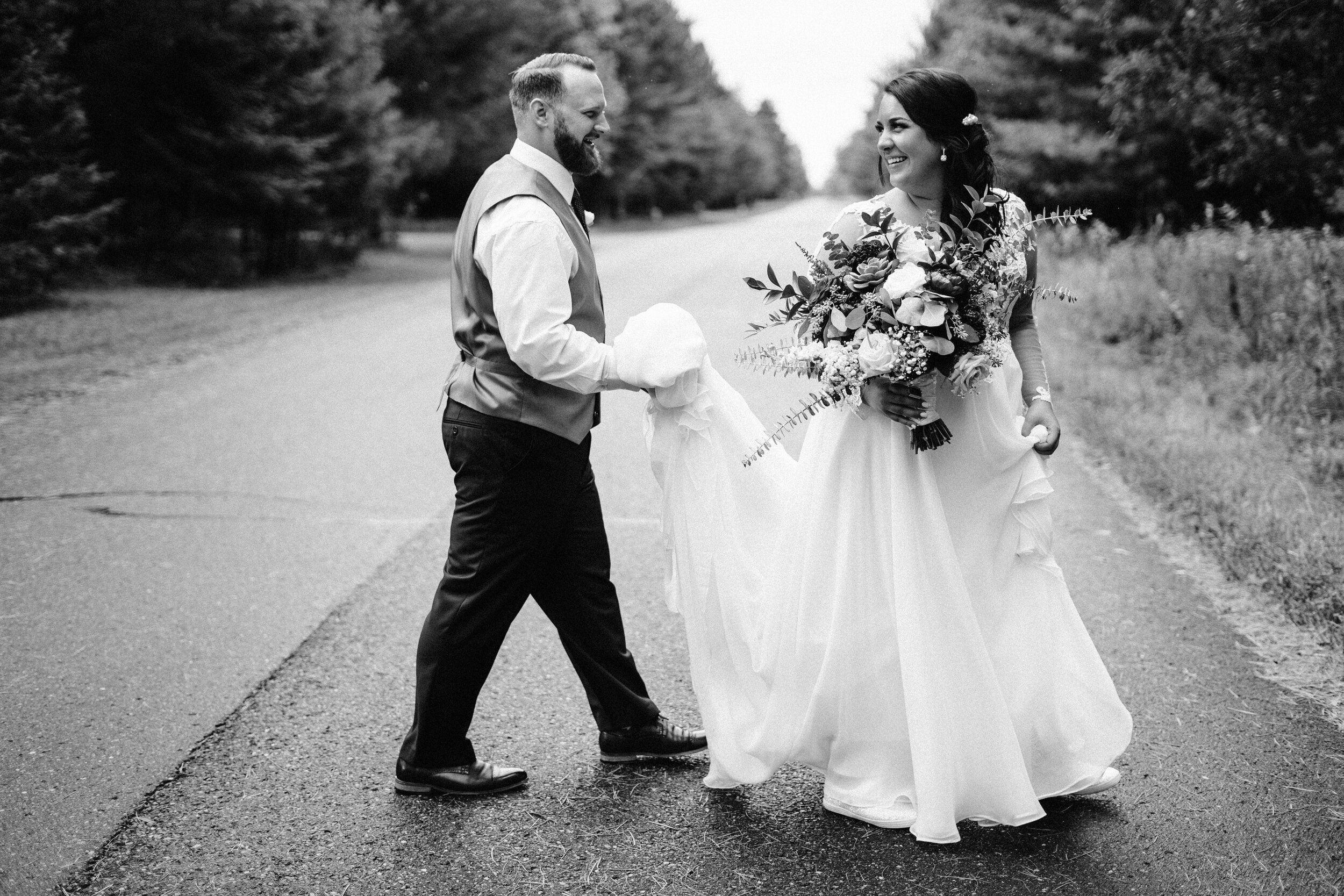 Lake Cabin Wedding in Crosslake, Minnesota 