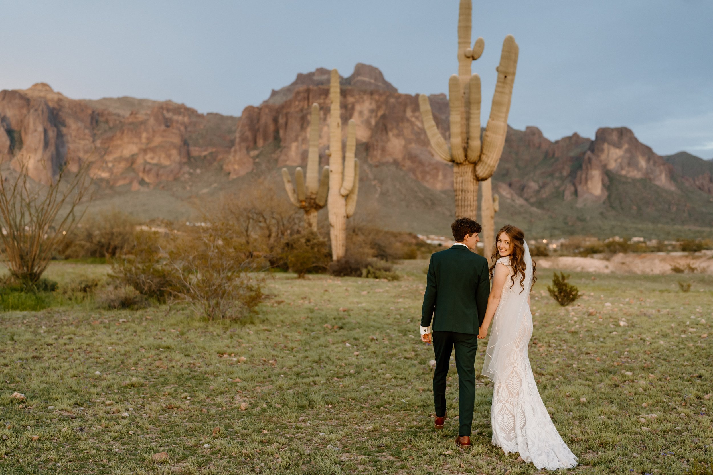 Superstition Mountain Wedding - Backyard Celebration