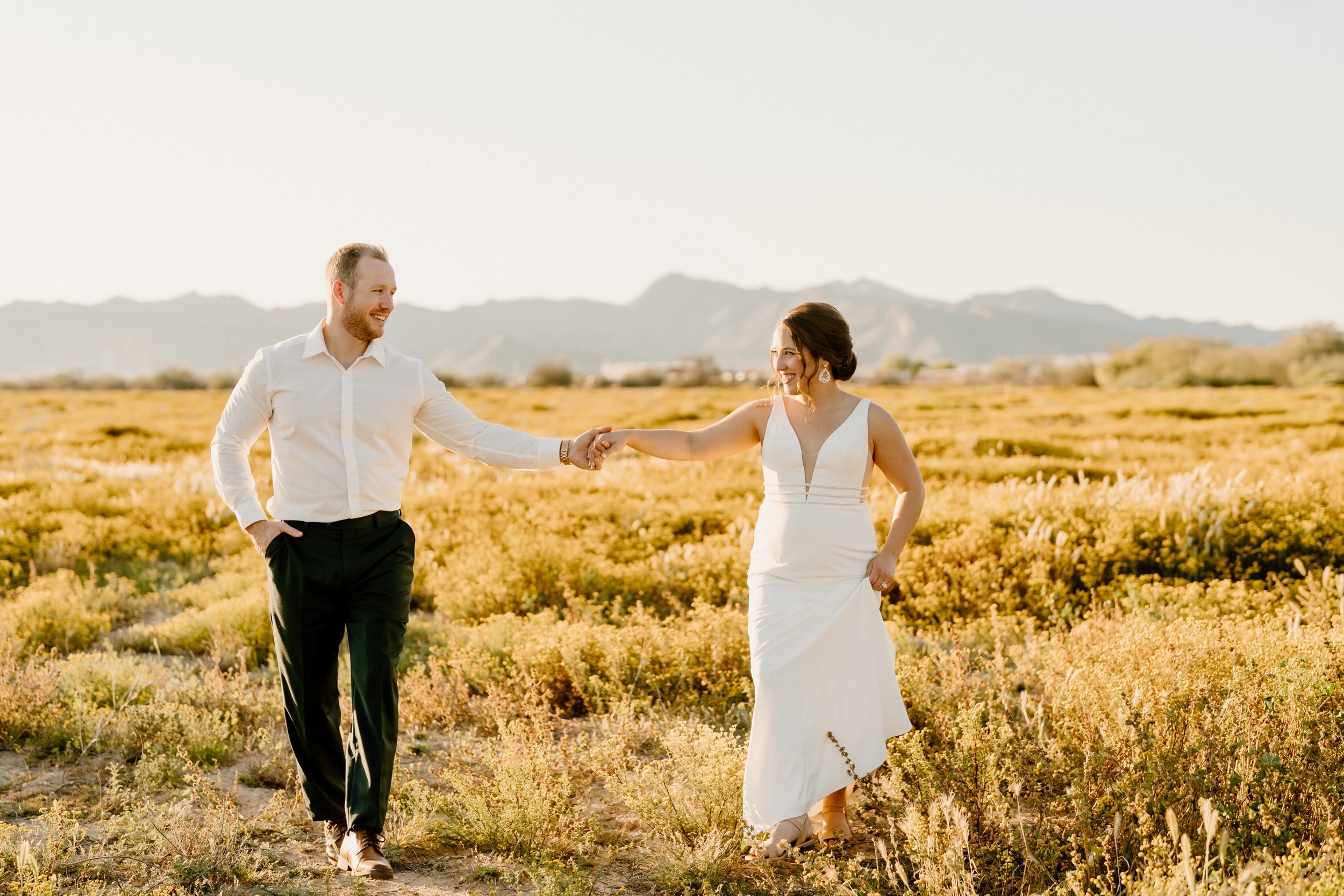 Litchfield Park, Arizona Backyard Wedding