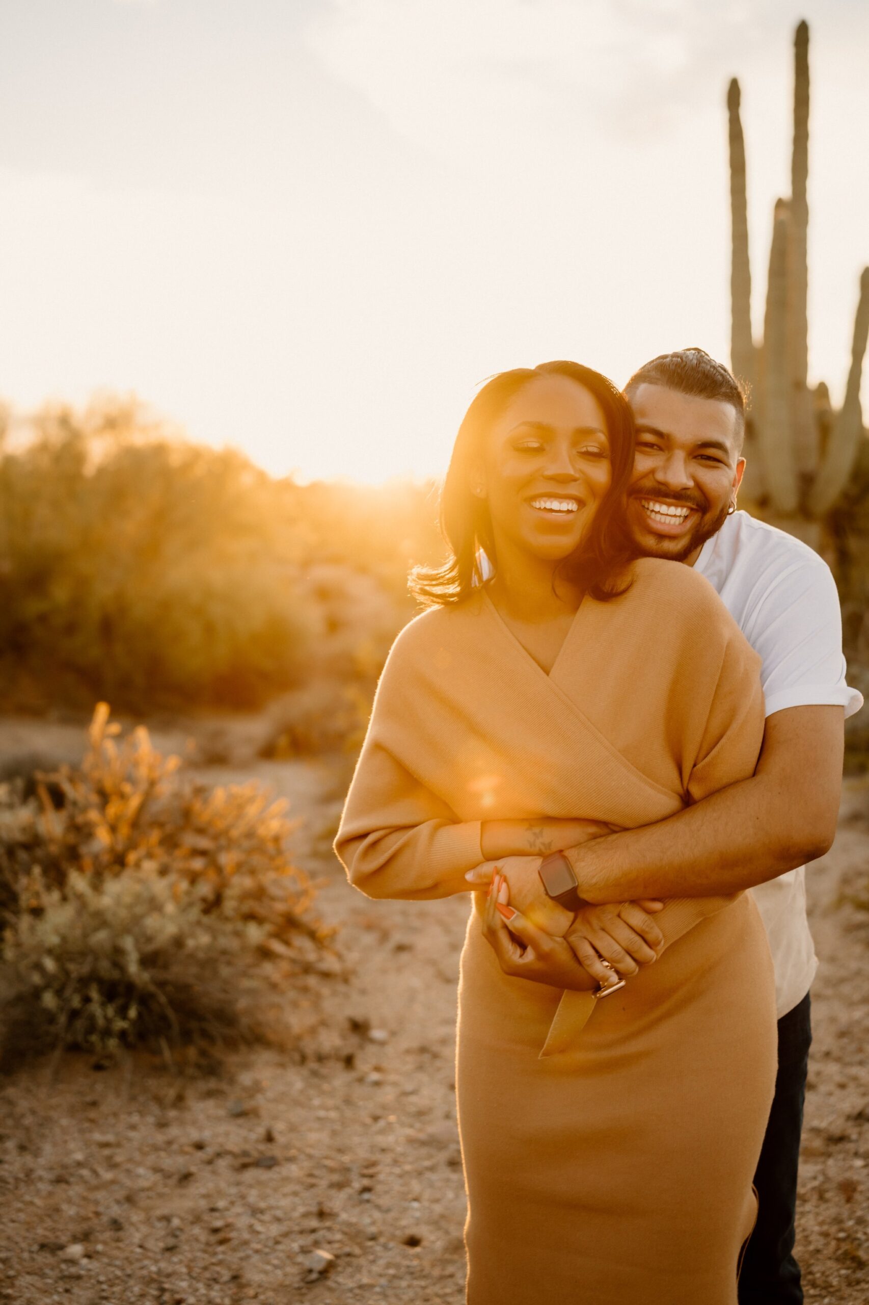 19_Phoenix family photographer taking photos at Phon D Sutton Park in Mesa, Arizona during sunset..jpg