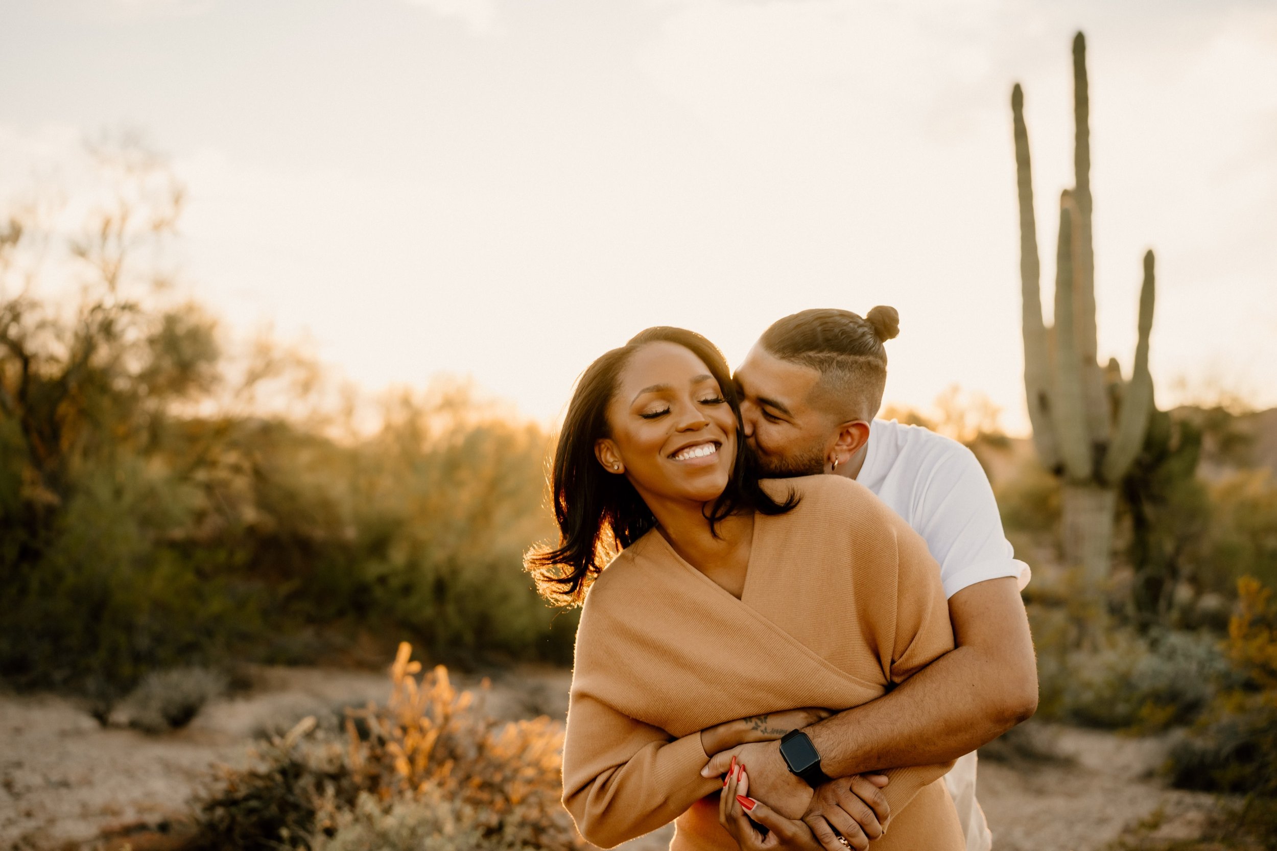 20_Phoenix family photographer taking photos at Phon D Sutton Park in Mesa, Arizona during sunset..jpg